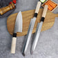 Set de trois couteaux japonais santoku et sashimi - Collection Hanzo
