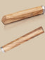 Couteau japonais Nakiri en acier Damas - Manche en bois de rose